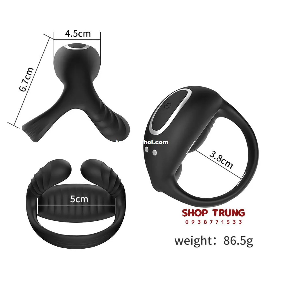 Remote Control Testicle Ring Intense Pleasure & Health Toy — photo 6