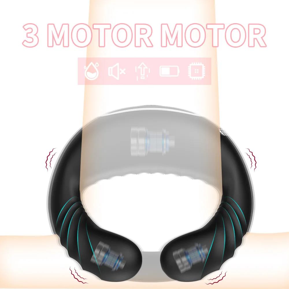 Remote Control Testicle Vibrating Ring Pleasure & Health — photo 6