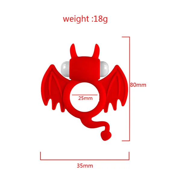Batman Love Moment Vibrating Ring Couples Intimacy Enhancer — photo 4