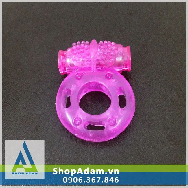 Love Transparent Silicone Vibrating Love Ring for Intense Pleasure — photo 2