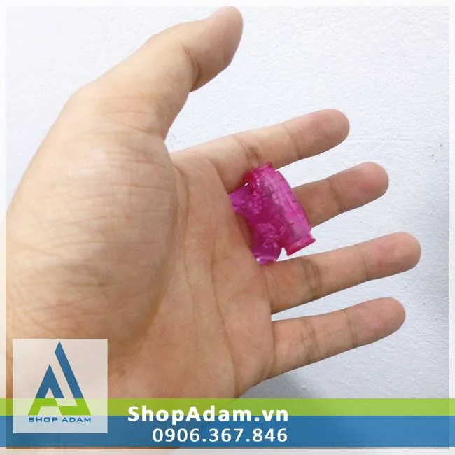 Love Transparent Silicone Vibrating Love Ring for Intense Pleasure — photo 3