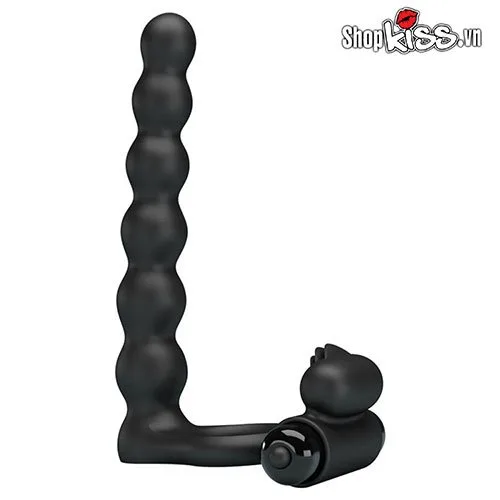 Prettylove Hercules Penis III 3-in-1 Silicone Anal Stimulator Ring — photo 5