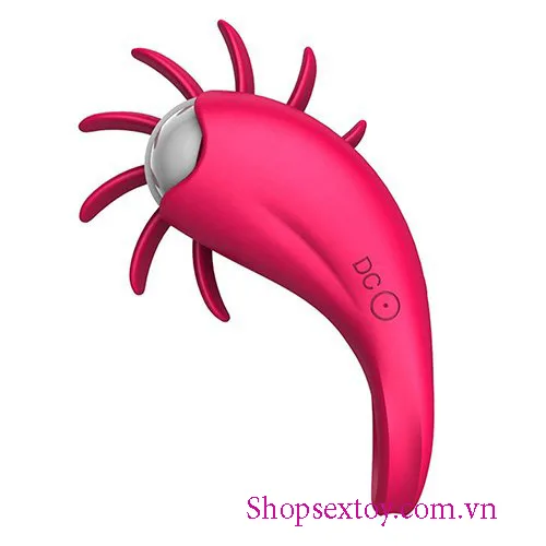 XTS 19 2-in-1 Rotating Licking Vibrating Couples Ring — photo 2