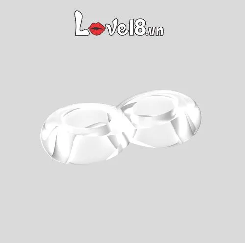 Silicone Double Ring Delay Lasting Enhance Erection — photo 3