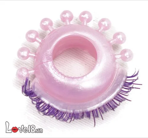 Eyelash Silicon Penis Ring Delay & Enhance — photo 3