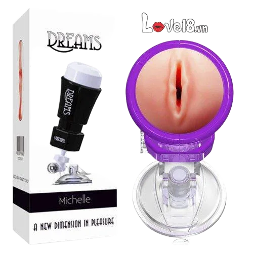 Wall Mounted Dream Girl Masturbation Cup Male Pleasure Toy