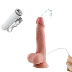 Wall Mounted Realistic Vibrating Suction Dildo USB Rechargeable