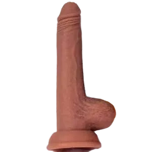 Wall-Mounted Ultra Vibe Soft Silicone Realistic Dildo