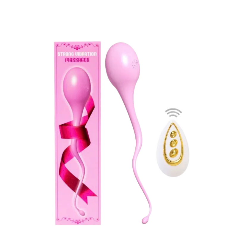 Waterproof Rechargeable Sperm Vibrating Egg 7 Modes Silicone