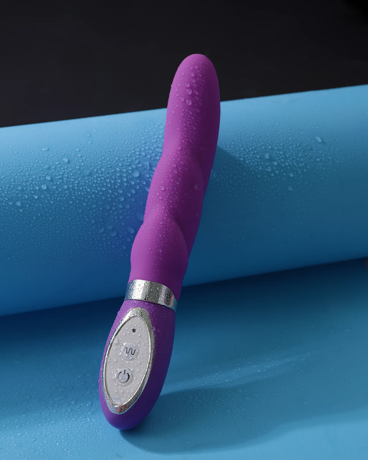 Lovey Dovey Wavy Vibe 10-Speed G-Spot Silicone Personal Massager Small — photo 6