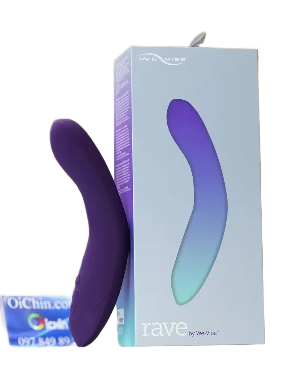 We-Vibe Rave 10 Mode Powerful G-Spot Vibrator Soft Flexible