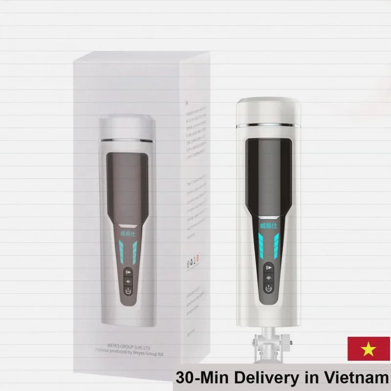 Weiyishi Luxury Silicone Masturbator Thrust Suck