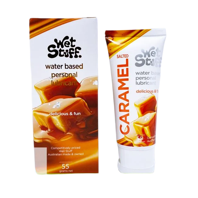 Wet Stuff Caramel Oral Sex Lubricant Sweet Flavor