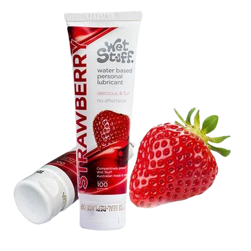 Wet Stuff Strawberry Water-Based Lubricant 50ml