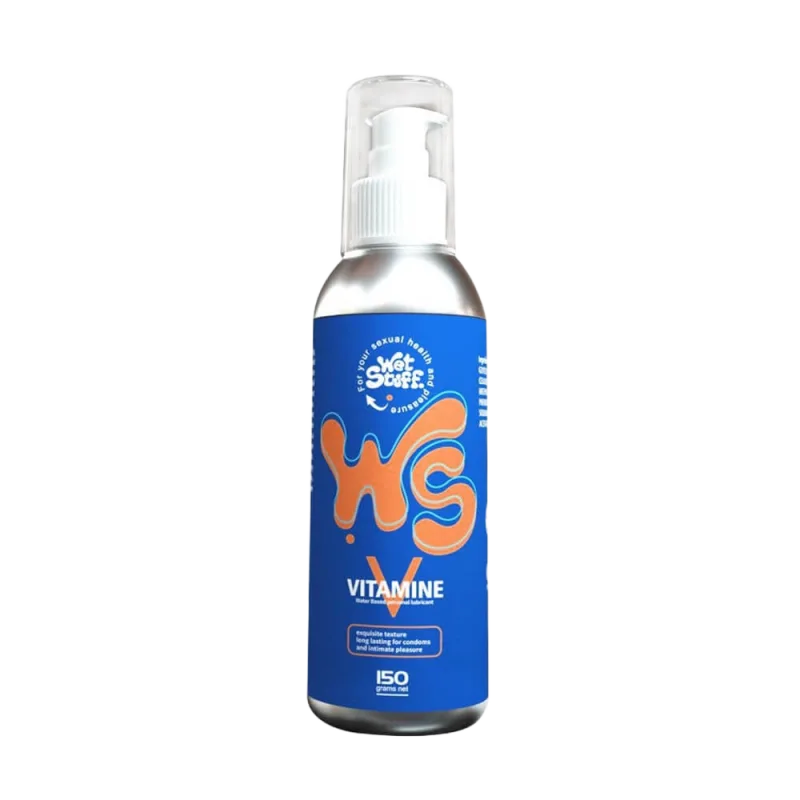 Wet Stuff Vitamin E Water-Based Lubricant 150g