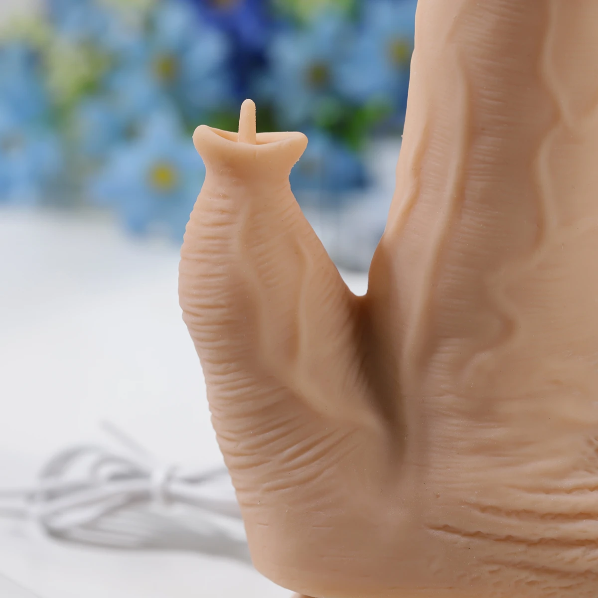 Weyes Fox D10 Heated Silicone Vibrator with Dual Stimulators — photo 4