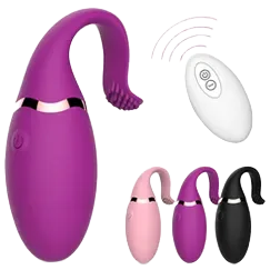 Whale Egg Vibrator 10 Powerful Modes Ultra-Soft Silicone Sensory Stimulation