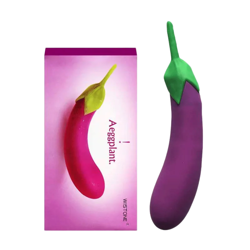 Wistone Aeggplant Purple Multi-Mode Vibrating Dildo
