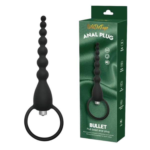 WoDoToys Anal Plug Vibrating 10 Modes Powerful Stimulator