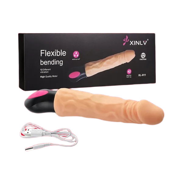 Xinlv XL-911 12 Mode Multi-Directional Vibrating Dildo for Women