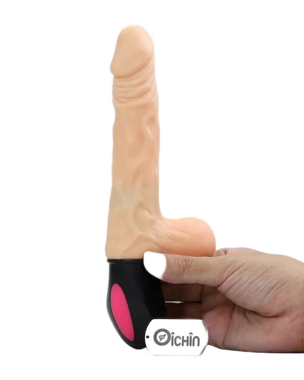 XinLV XL-912 Heated Silicone Vibrating Realistic Flexible Dildo