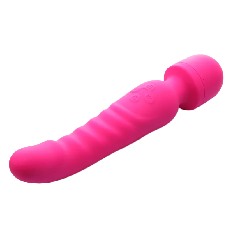 XLove G-Spot Massager 2 Heads 10 Vibration Heat Silicone Intimate Toy