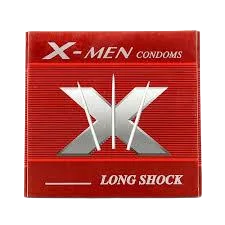 Xmen 6 Beaded Premium Natural Latex Condom for Enhanced Pleasure