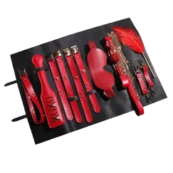 XOXO BDSM Set 9pcs Beginner Kit Sensual Restraints
