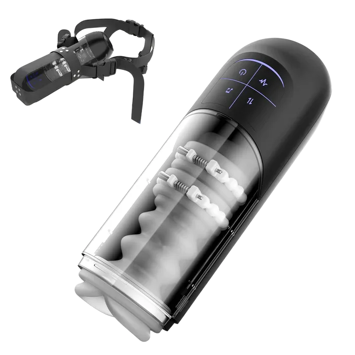 XSpaceCup XT12 Automatic Thrusting Male Masturbator – Waterproof