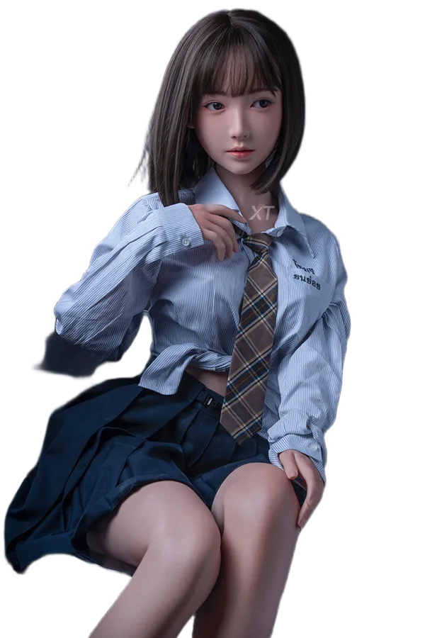 XT Doll 157cm Silicone D-Cup Student Face Love Doll Realistic