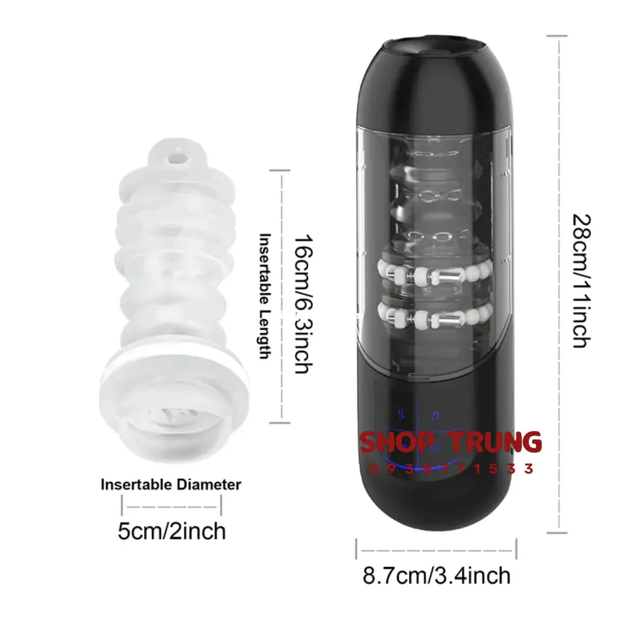 XT12 Automatic Male Masturbator Waterproof Powerful Vibrator — photo 7