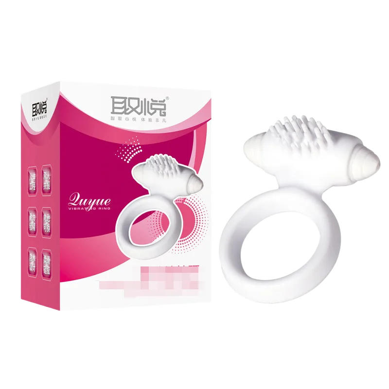XTS12 Textured Silicone Vibration Ring for Pleasure