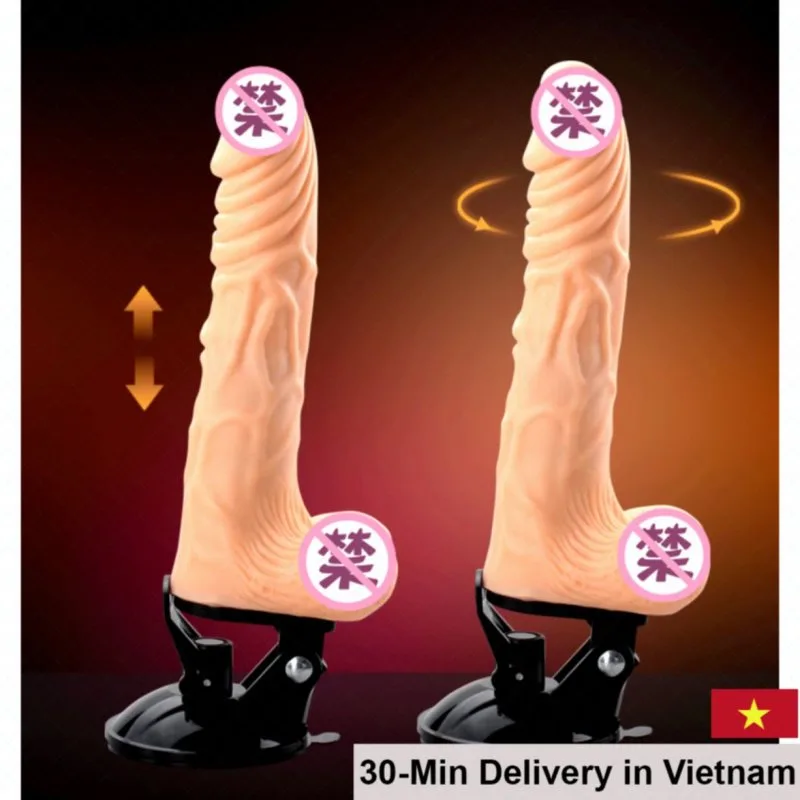 Xuanai USA Dildo Suction Cup Remote Control Silicone Vibrator
