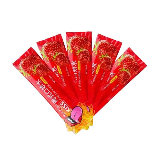 Xun Z Lan Kiss Hot Strawberry Flavor Warming BJ Love Juice