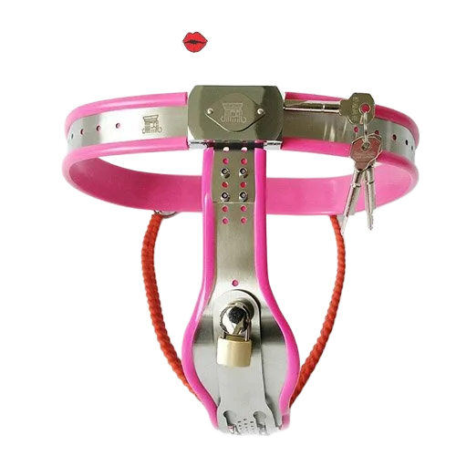 Y Shape Stainless Steel Female Chastity Belt BDSM