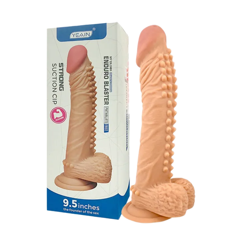 Yeain 9.5 Inch Suction Cup Dildo for Powerful Play