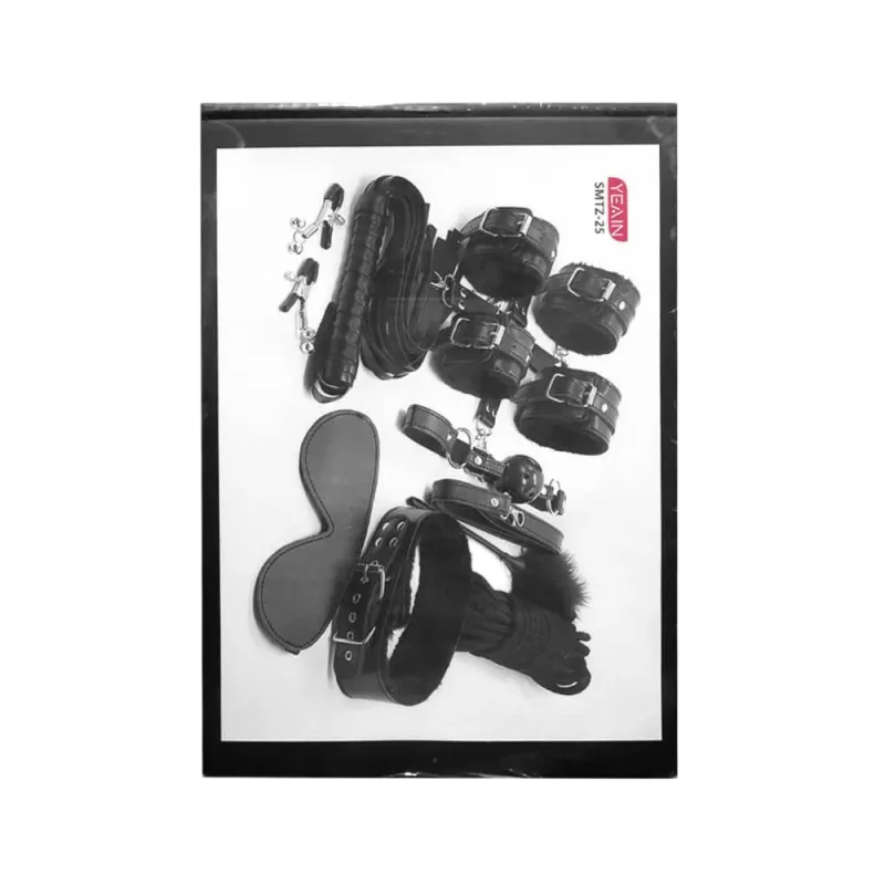 Yeain BDSM Leather Whip Kit Sensual Adult Bondage Equipment