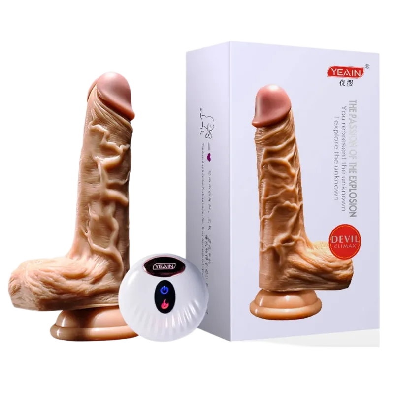 YEAIN Devil Heated 40° Remote Vibe & Rotation Toy
