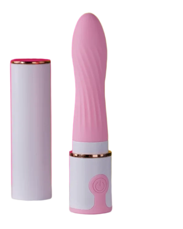 Yeain Lipstick Mini Vibrator 10 Modes Rechargeable Silicone