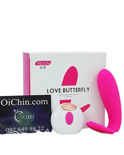 YEAIN Love Butter Fly Dual-Ended Remote Control Vibrator