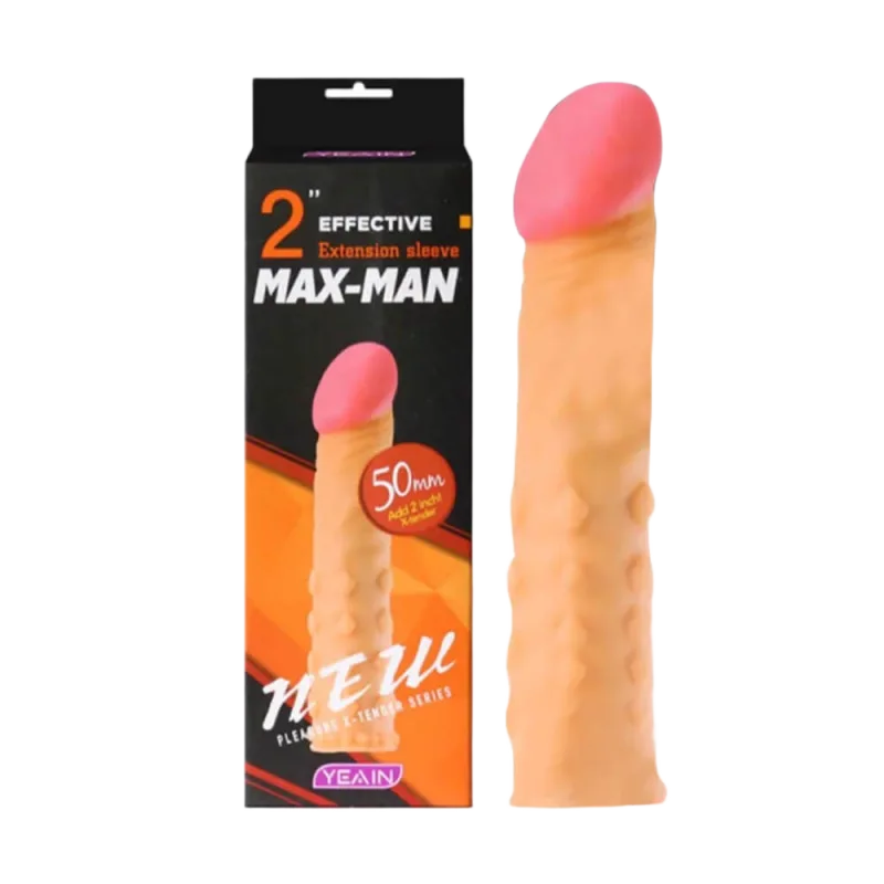 Yeain Maxman 5cm Girth Textured Penis Extension Sleeve