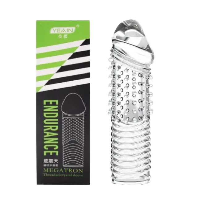 Yeain Megratron Extension Condom Soft Nubs