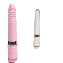Yeain Mini 2-in-1 Vibrating Thrusting Sucking Silicone Toy