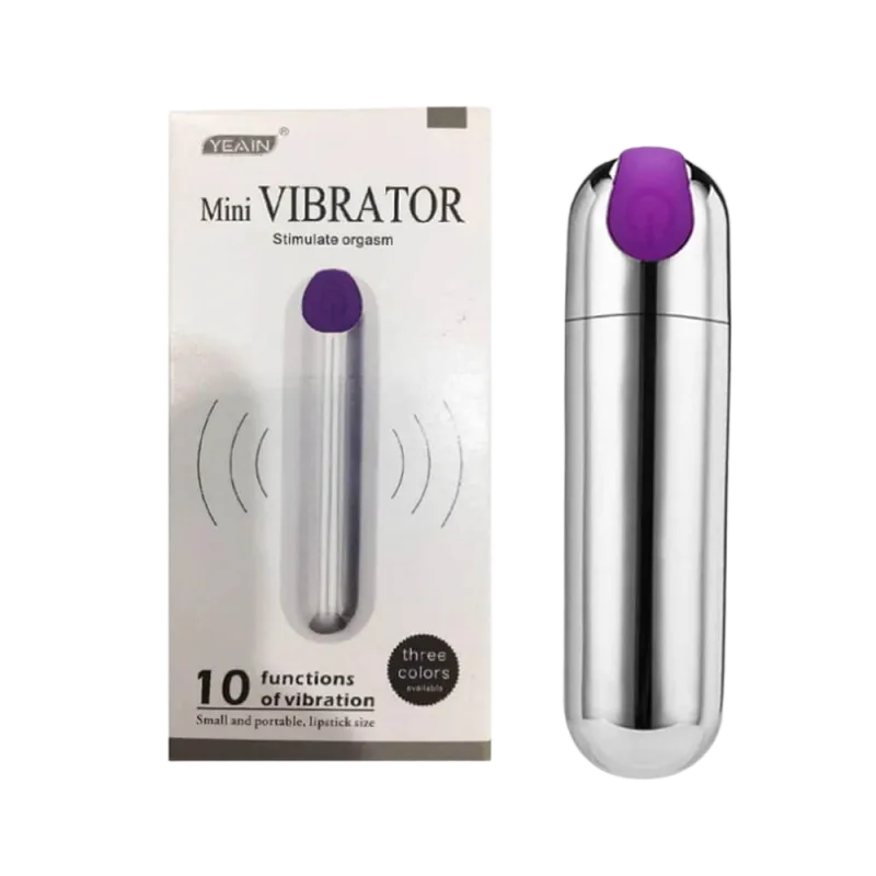 Yeain Mini Bullet Vibrator 10 Speed Compact Pleasure