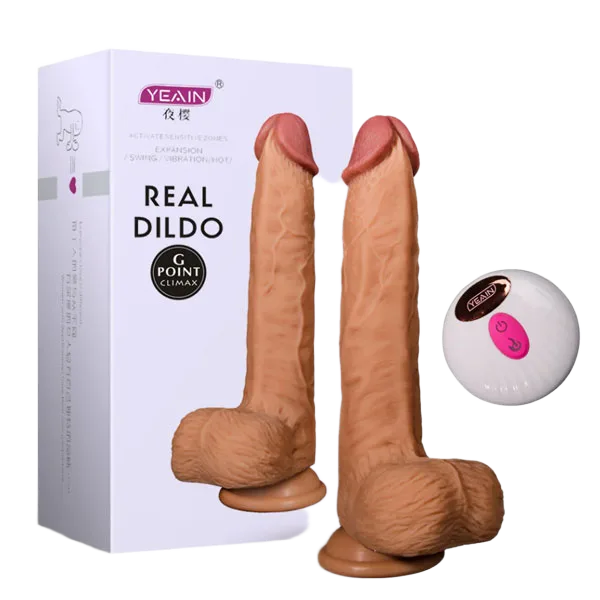YEAIN remote control wall mount silicone realistic dildo