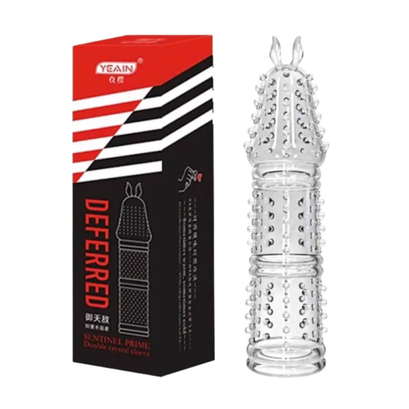 Yeain Sentinel Prime Penis Extender Condom Soft Girth Enhancer