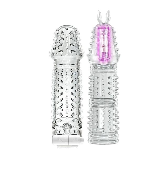 Yeain Textured Vibrating Penis Sleeve Enhance Pleasure