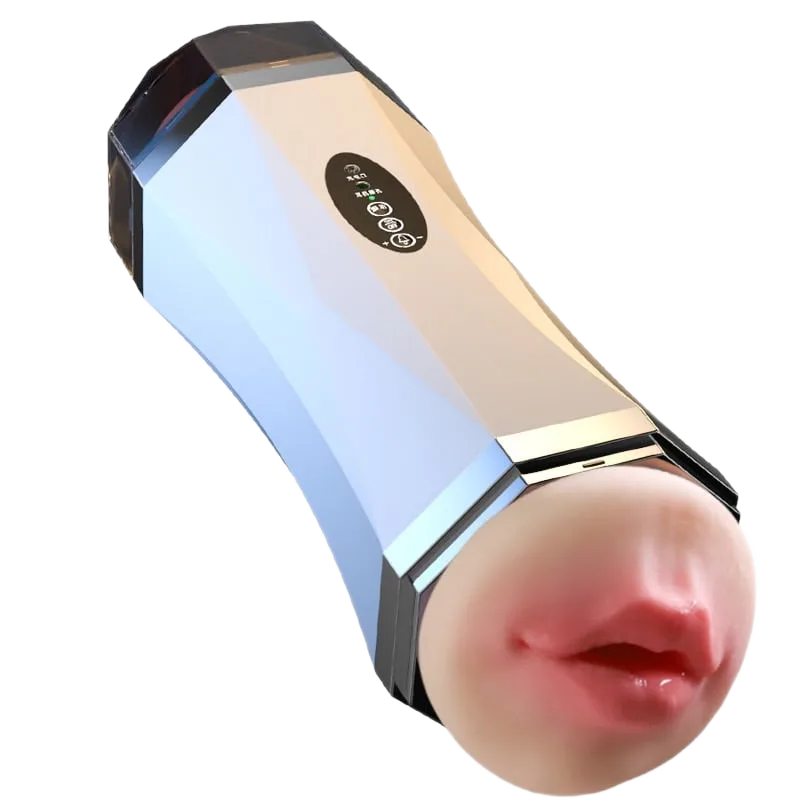 Yomushi 2-Headed Vibrating Rimming Masturbator Cup