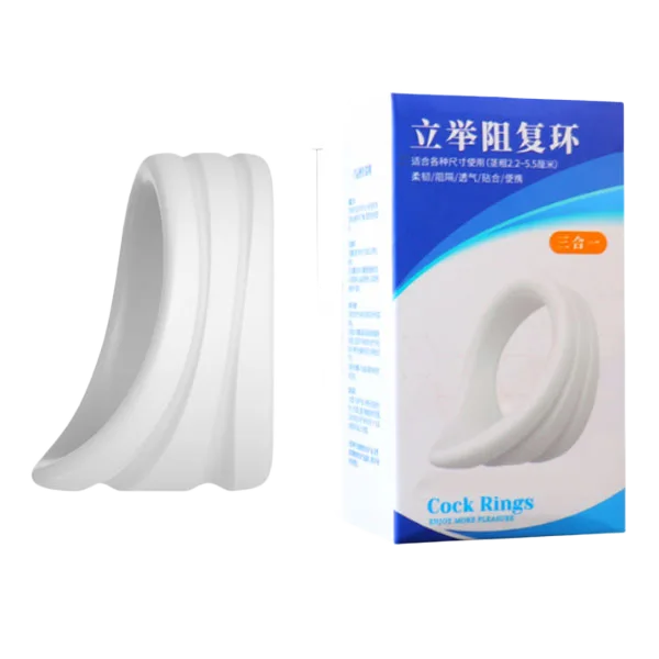 YUEMIN Medical Silicone Cockring Delay Enhancer