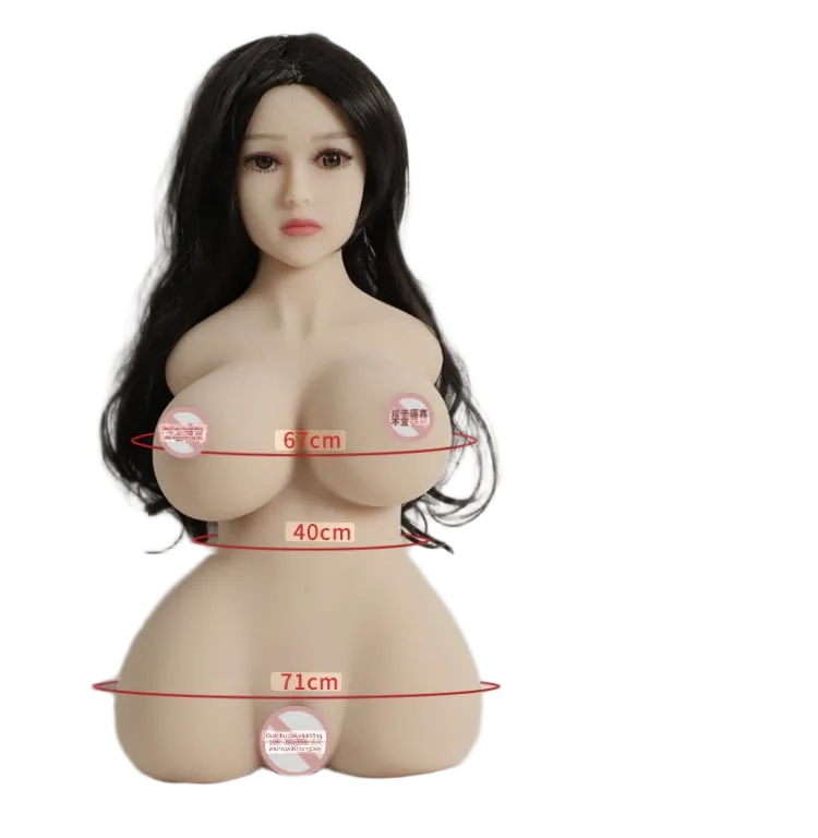 Z103 Half Body TPE Silicone Sex Doll Breast Pleasure